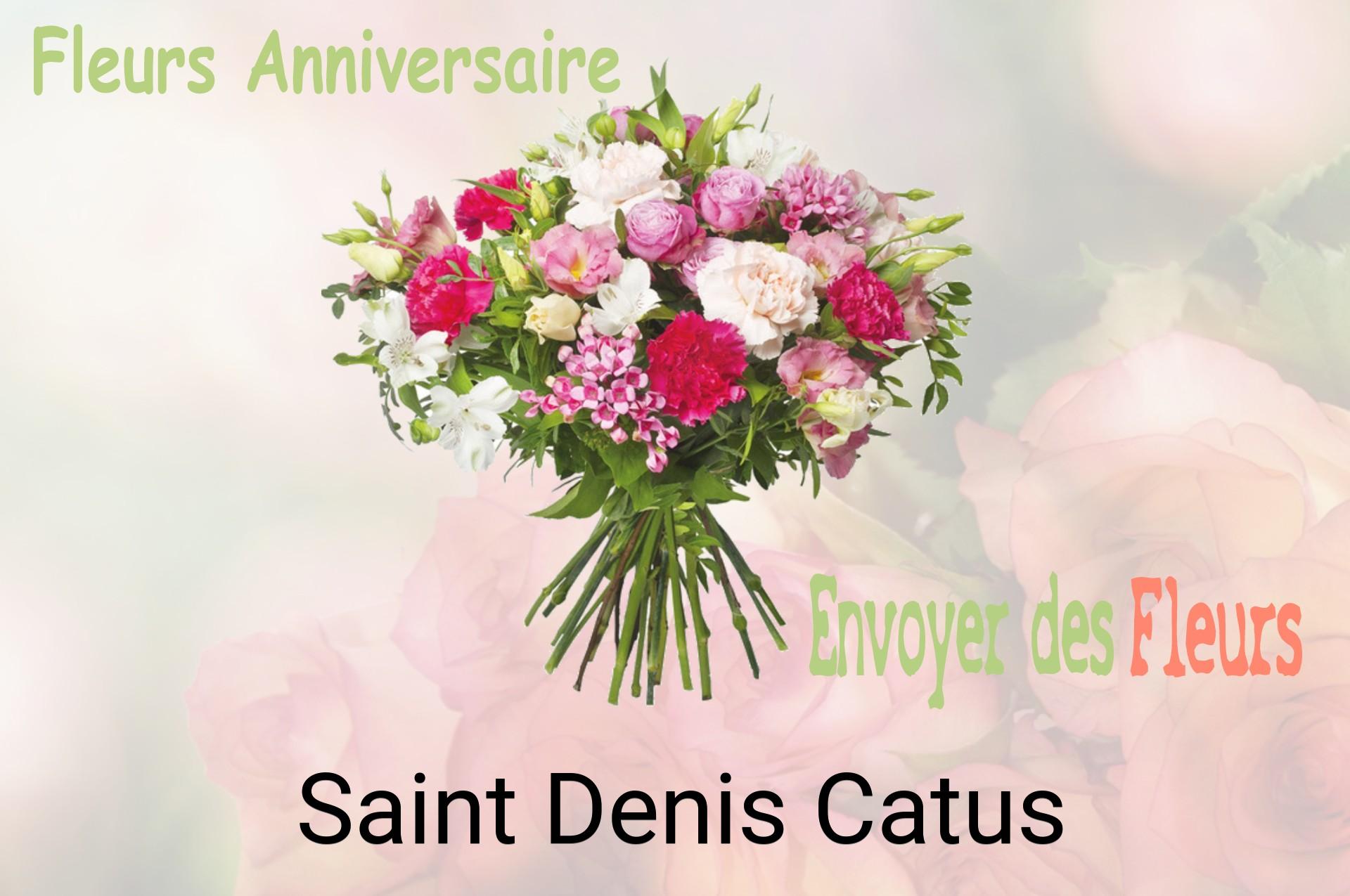 Bouquet de fleurs d’anniversaire livré à Saint-Denis-Catus
